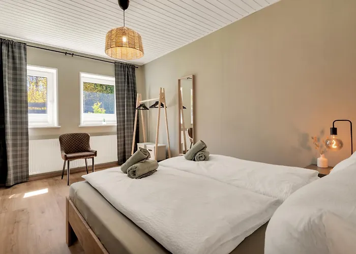 度假居 Hirsch Haensel Garten Mit Bergblick - Grill -wald *