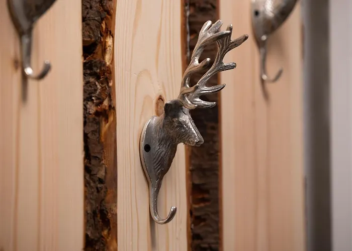 度假居 Hirsch Haensel Garten Mit Bergblick - Grill -wald *