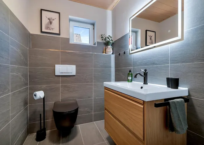 Hirsch Haensel Garten Mit Bergblick - Grill -wald * 托夫豪斯