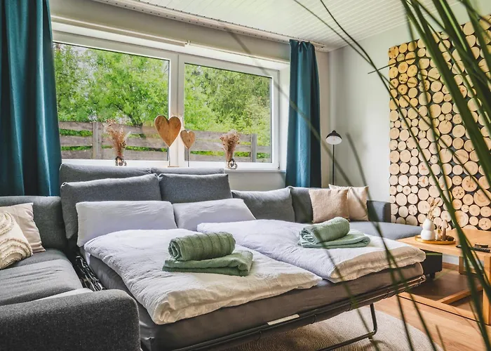 Hirsch Haensel Garten Mit Bergblick - Grill -wald 度假居 *